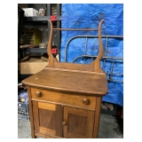 Oak washstand