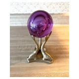 Baccarat ORB SIGNED 