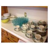 Vintage glassware