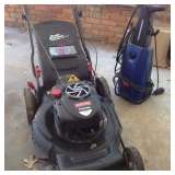 Mower and pressure washer