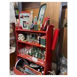 Coke collectibles various tab and mor old bottles 