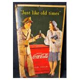 COCA COLA 1944 MILITARY ADVERTISING 