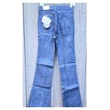 VINTAGE LADIES CLOTHING BELL BOTTOM DENIM JEANS