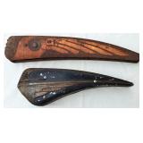 VINTAGE METAL BICYCLE FAUX GAS TANKS 