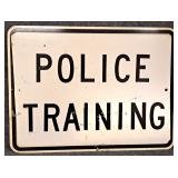POLICE SIGN