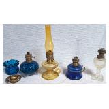 OIL LAMPS LOT