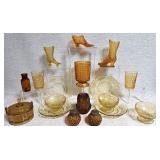 AMBER GLASS LOT