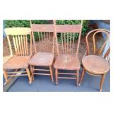2 BARLEY TWIST CHAIRS 