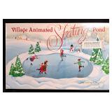 VILLAGE ANIMATED SKATE POND DEPT 56