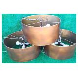19" BRONZE COLOR DRUM LIGHT