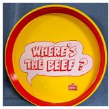 WENDY WHERES THE BEEF TRAY