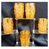 CARNIVAL GLASS CUPS 
