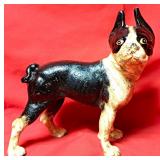 LARGE CAST IRON BOSTON TERRIER 