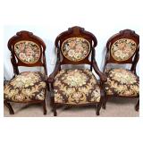 UPHOLSTERED CHAIRS LOT