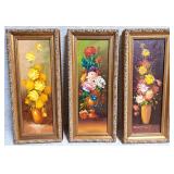 3 ORIGINAL OIL PAINTINGS 