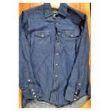 WRANGLER VINTAGE DENIM SHIRT JEAN