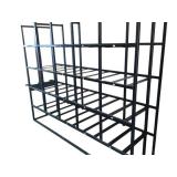 Storage bin rack