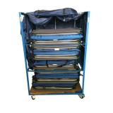 Portable mass casualty beds