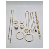 Several Nice 14k Gold Jewelry Pieces Several Nice 14k Gold Jewelry Pieces