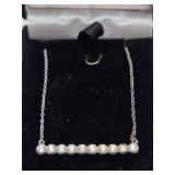 Sterling Silver Necklace And Pendant Sterling Silver Necklace And Pendant