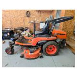 Kubota ZD1011 Diesel Aerodynamic Cutting System 54" Zero-Turn Mower ONLY 375 Hours