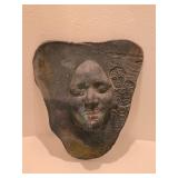 Vintage 1994 Handmade Signed Kimberly Clay Studios Art Pottery Mask