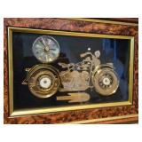 Harley Davidson Framed Watch Collage Clock