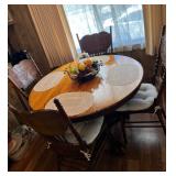 Solid wood table 