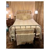 Vintage bed and frame 