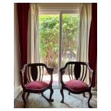 Antique arm chairs 