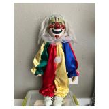 Vintage Michael Myers clown doll 