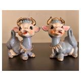 Vintage cows set 