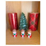 Vintage girl candles 