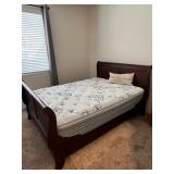 Queen size sleigh bedroom set 