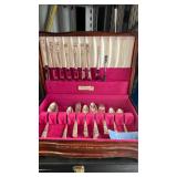 Community silver plate set 