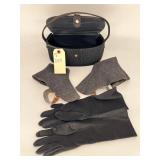 Antique Purse, Spats, and Gloves
