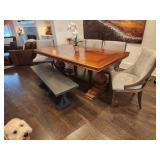 Dining Table with Bench