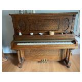 incredible 1912 piano- refinished and ready to play