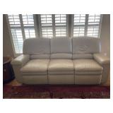Presell item. Leather sofa recliner. $400