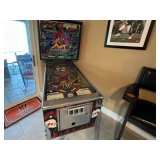 GORGAR PINBALL MACHINE ….  AT ORLANDO ESTATE SALE