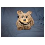 Carved wood bear cub