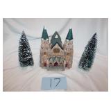 large Ceramic Church 