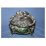 Art Nouveau jewelry casket