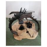"Lord of the Rings" Pelennor Fields with Fell Beast