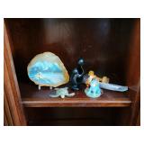 Assorted collectibles and figurines