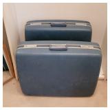 Vintage Samsonite suitcases