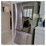 LG Smart Mirror InstaView Counter-Depth MAX French Door Refrigerator (1 year old)