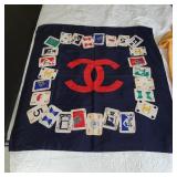 Coco Chanel silk scarf