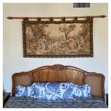 French tapestry wall hanging