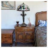 Vintage French Provincial Louis XV nightstand